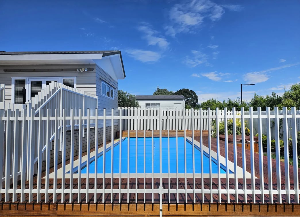 Discover aluminium pool fencing options at Urban Group